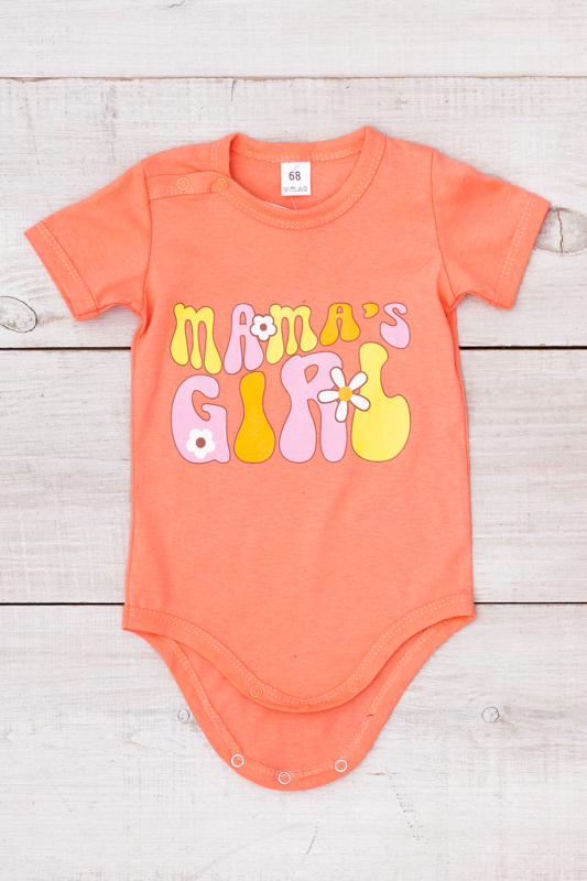 Боді ясельний для дівчинки